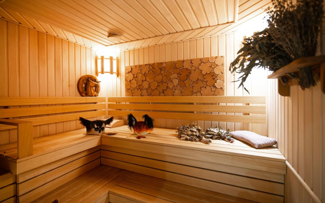 Шале Камин в снегах