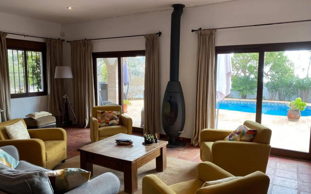 Mountain-view holiday home in Arenas with private pool