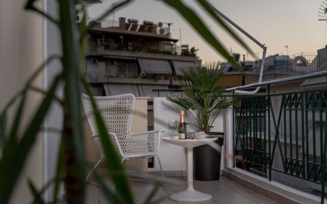 140m² homm New Penthouse With Acropolis View 11ppl