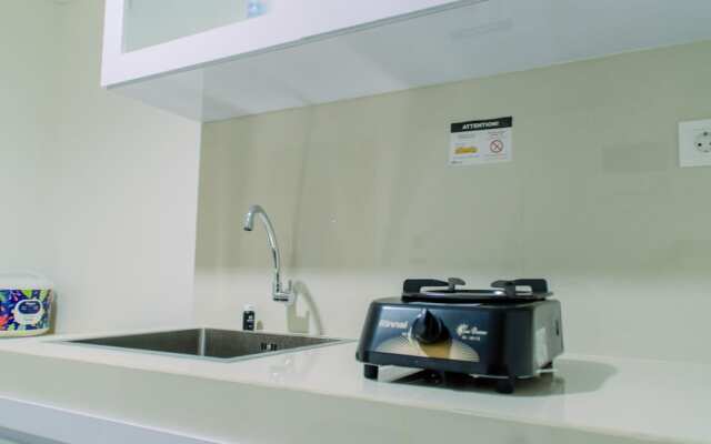 Elegant 1BR without Living Room at Bintaro Embarcadero Suites Apartment