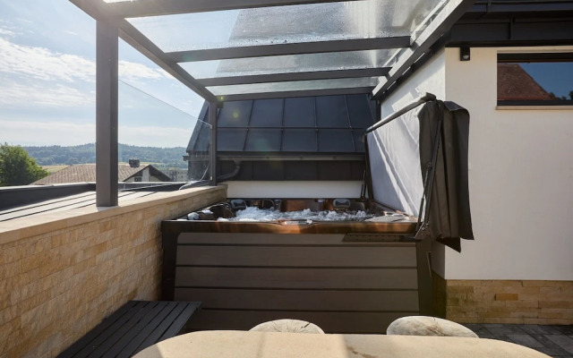 Villa in Radvanice With hot tub