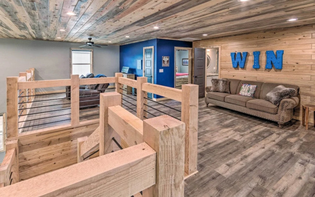 Upscale Riverfront Home w/ Beach & Fire Pit!