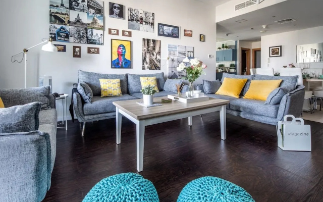 Unique & Contemporary 2BR in Dubai Marina!