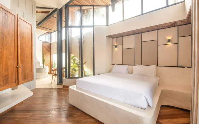 BAZ Villa 14 Studio 4 L 1BR Loft Art Deco Shared Pool 700m to Echo Beach – Guest Rooms – Pererenan