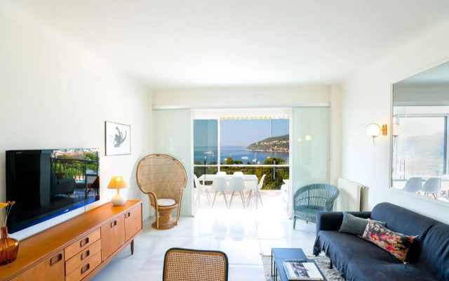 Vue mer exceptionnelle entre Nice et Monaco