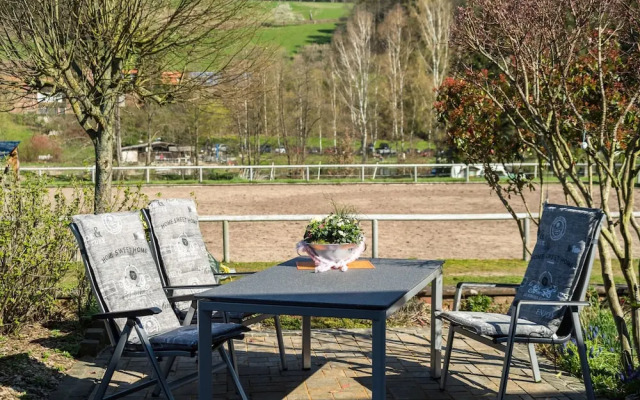 Apartment in the Odenwald With Terrace