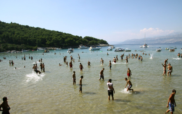 Holiday house Lidija - Robinson House: Cove Lovrecina (Postira), Island Brac