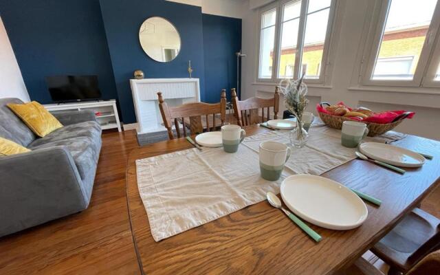 Chez Ca&Ro, Apt lumineux entre ville et mer