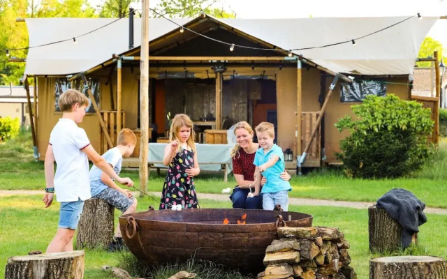 Beautiful Glamping Tent With Pellet Stove