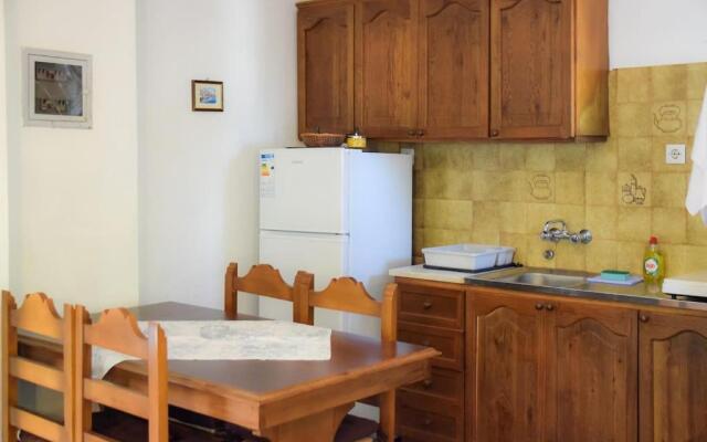 Apartment in summer house with large balcony