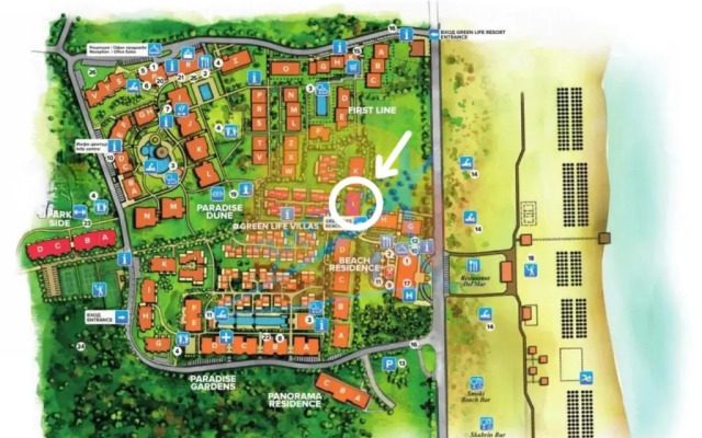 Studio Green Life Beach Resort