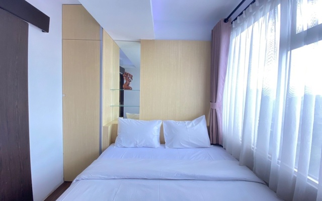 Quite 2Br Apartment Ac In Living Room At The Jarrdin Cihampelas – Guest Rooms – Bandung
