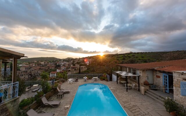 Cyprus Villages Hotel & Restaurant - Central Location - Bed & Breakfast - With Access To Pool And Stunning Views