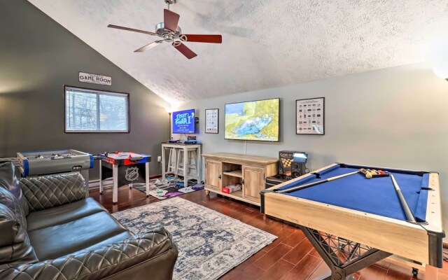 Family-friendly Tobyhanna Home w/ Game Room!