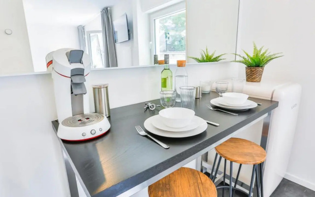 Studio HIRSCH56 - Zentral-Ruhig-Terrasse-Netflix