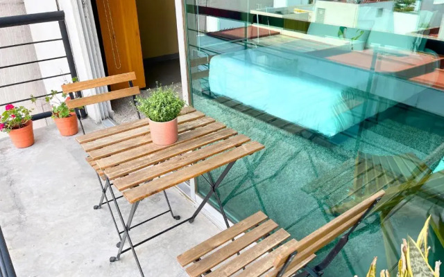 Trendy Suite With Terrace in Polanco