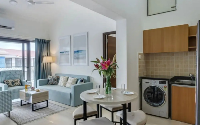 Premium 1BR in Calungute- Pool Sauna Near Beach