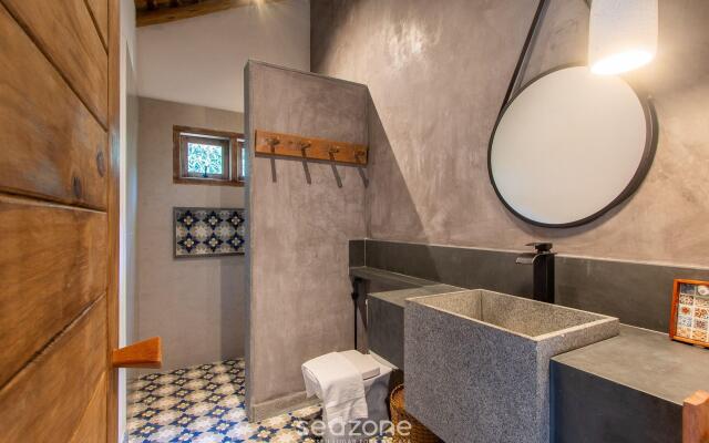 Casa de férias com piscina e churrasqueira ACC519