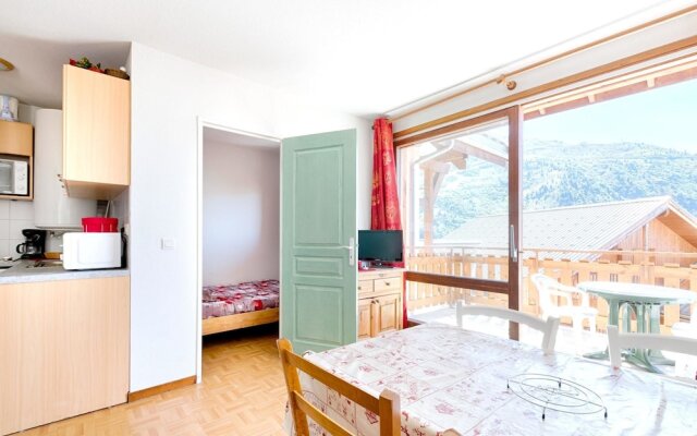 Apartment With 2 Bedrooms in Valmeinier, With Wonderful Mountain View