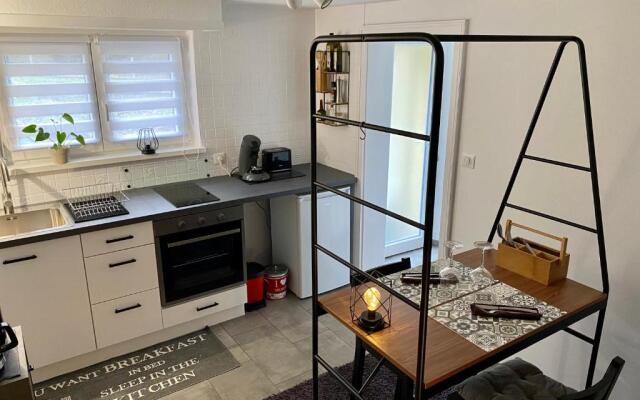 Le Pi'style(chambre,cuisine,salle d’eau,terrasse)