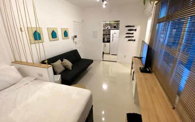 Studio moderno na avenida da praia - Boqueirão