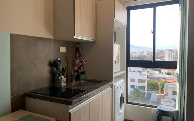 Studio Memphis en El Prado con vista al Cristo!