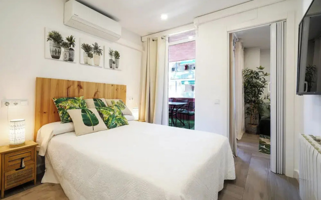 Apartment-4people-parking-castelledefels-bikes-bbq