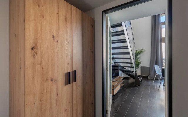 Comfy loft with balcony