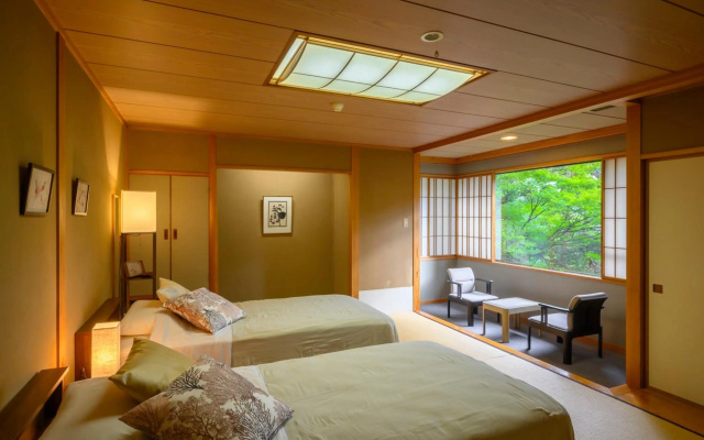 Senkeien Tsukioka Hotel – Guest Rooms – Kaminoyama