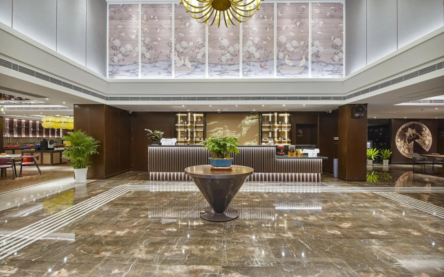 Jinjiang Metropolo Hotel(Nanjing South Railway Station Software Avenue Metro Station) – Lobby – Nanjing