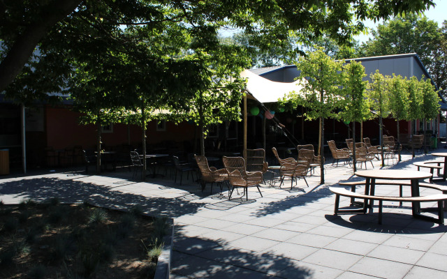 Nice chalet in Lathum with terrace