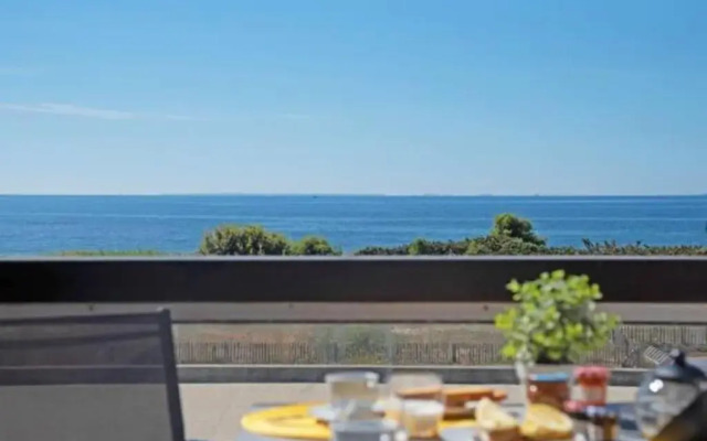 Carnac : Appt 4 p. Face mer vue exceptionnelle