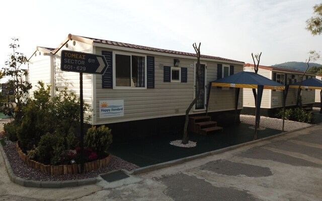 Happy Camp Mobile Homes in Castello Camping and Summer Resort