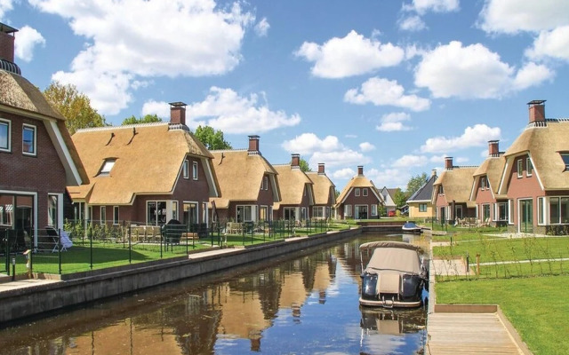 Villa in Friesland With Sauna by Water