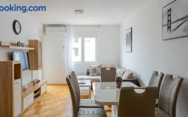 Chic Flat With Balcony Near Beach in Montenegro