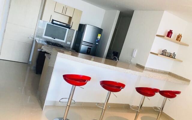 Spectacular Ocean Front Apartment In Santa Marta