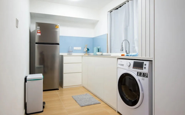 Stylish Sunway Grid 2BR Loft, 5mins to Legoland