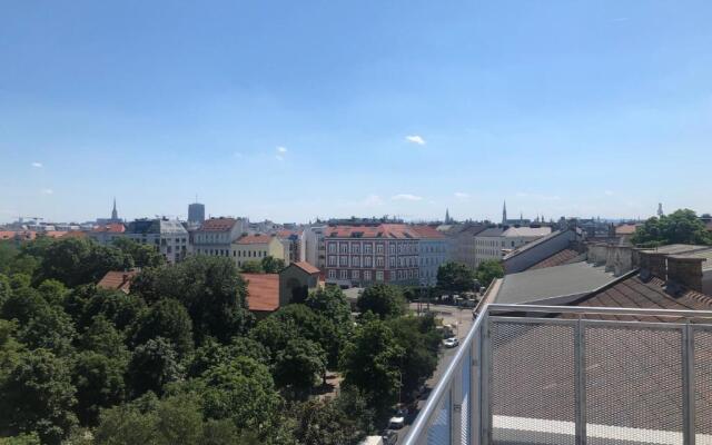 Augartenblick Penthauscombo 14/15/16 - Blick zum Riesenrad