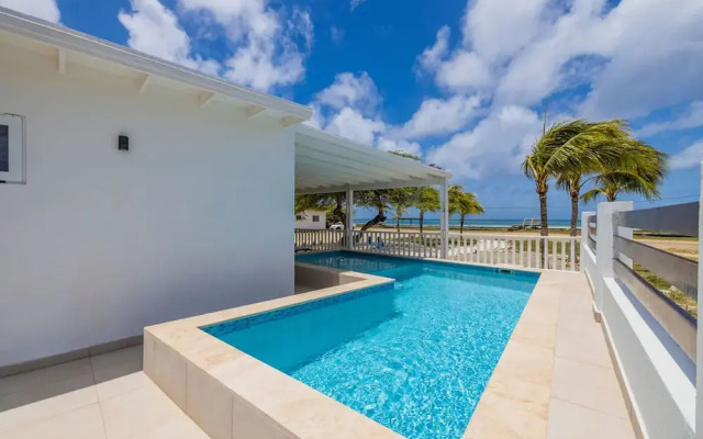 Secluded Beachfront Gem Pool Patio View BBQ