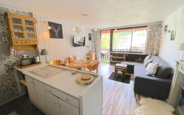 Studio vue panoramique au pied des pistes