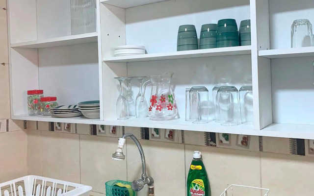 Pershing, lindo dpto. amoblado c/3 dorm y wifi.