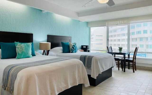 Cancun Studio With View of la Laguna