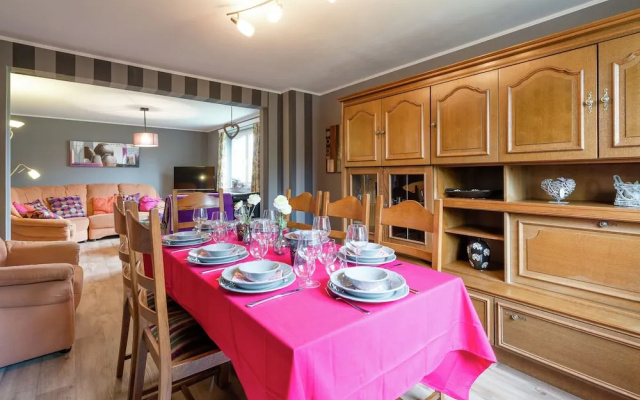 Chic Holiday Home In Pont Malmedy With Sauna Terrace Bbq