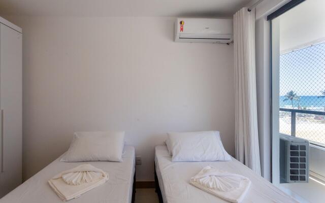 Lindo apto com vista para o mar CSM0021