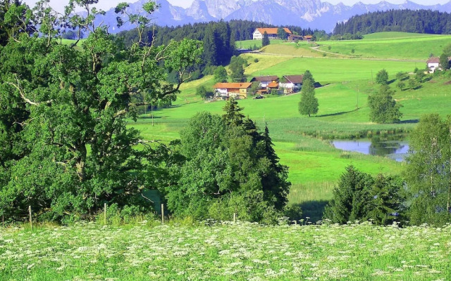 Hill View Farmhouse In Gogel Garden Balcony Barbecue