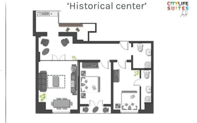 Historical Center by CityLife Suites