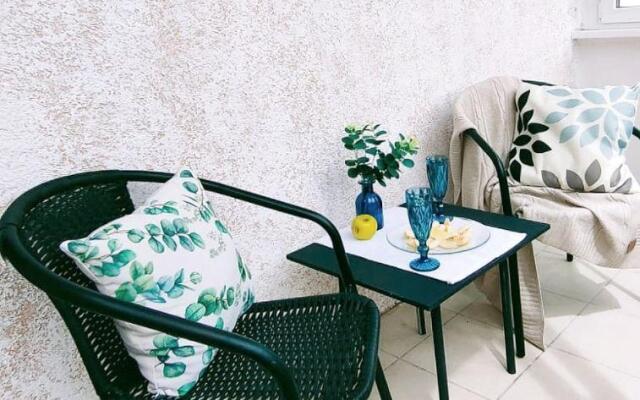 Солнечный эвкалипт на улице Крылова