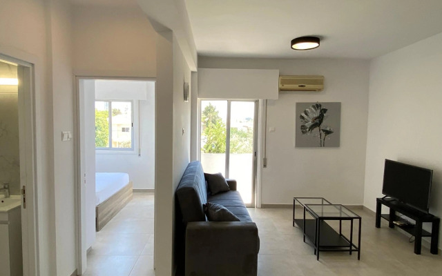 Renovated modern 1-bedroom apartment with view