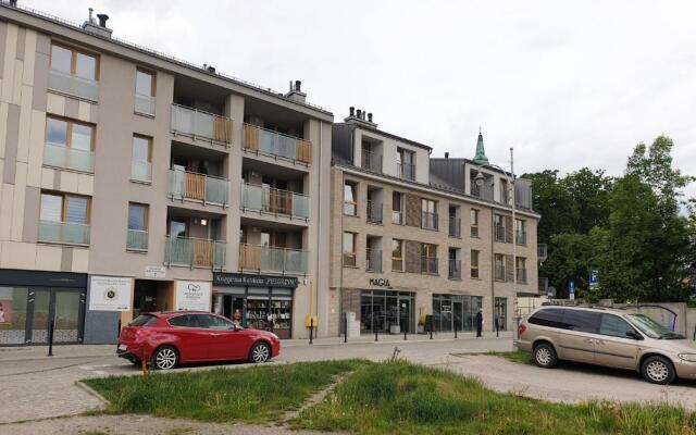 Apartament Ceglany - centrum, prywatne miejsce parkingowe