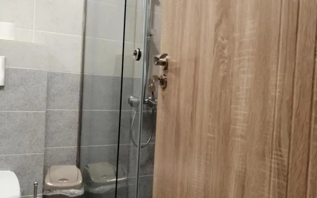 The blue Norwegian house